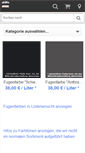 Mobile Screenshot of fugenfarbe.com