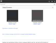 Tablet Screenshot of fugenfarbe.com